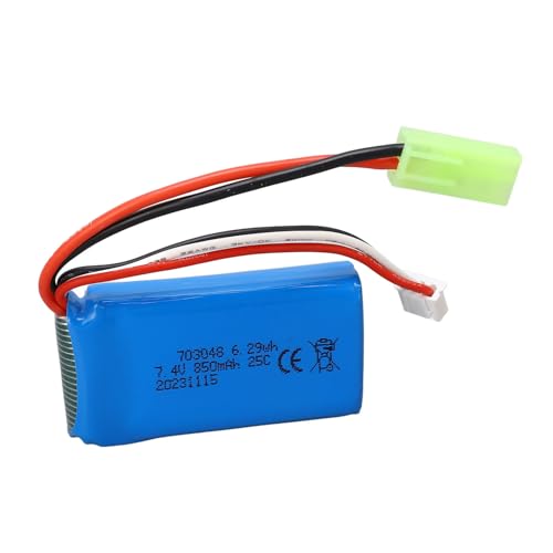 Tbest 7,4 V 850mAh Lithium -Batterie für Wltoys V912 V262 V333 V353 BQ202 RC -Flugzeug -Ersatzbatterie Tbest 7,4 V 850mAh Lithium -Batterie für Wltoys V912 V262 V333 V353 BQ202 RC -Flugzeug -Ersatzbatterie von Tbest