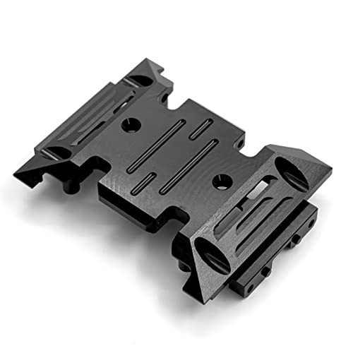 Tbest Aluminium -Legierungsgetriebe -Upgrade Teile für 1/10 Axial SCX10 III AXI03007 AXI03014 Fernbedienungsauto, Robust Enthusiasten (Black) von Tbest