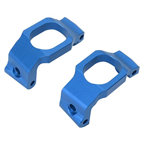 Tbest Aluminiumlegierung Caster Blocks Upgrade -Teile für Maxx 1/10 RC -Autos CNC Bearbeitet, Enthusiasten (Blue) von Tbest