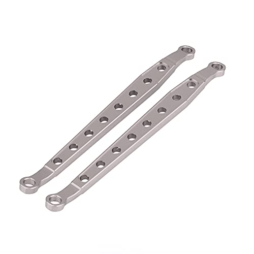 Tbest Aluminiumlegierung Langlebiger Unterer Chassis -Verknüpfung für Axial Wraith AX90056 RC -Auto, Rot/Schwarz/Silber/Titangrau, 2 Packung Einfach Installieren und Entfernen, RC Zubehör (Ax30792t Tbest Aluminiumlegierung Langlebiger Unterer Chassis -Verknüpfung für Axial Wraith AX90056 RC -Auto, Rot/Schwarz/Silber/Titangrau, 2 Packung Einfach Installieren und Entfernen, RC Zubehör (Ax30792t von Tbest