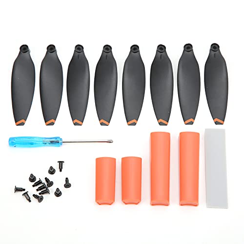 Tbest BROLEO Erhöhter TrLanding Gear-Beinschutz, Einfach zu Installierender, Leichter Drohnenpropeller, Erhöhung des Fahrwerks mit Schraubendreher für X8-Drohne für Fimi X8 (ORANGE) von Tbest