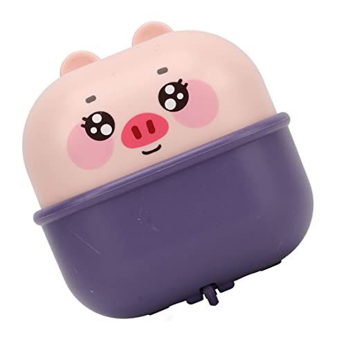 Tbest Baby Push and Go Animal Toy Car, Glänzend Trägheit Babyauto Spielzeug für Kleinkinder, Eltern -Kind -Interaktion Plastik Babyauto Spielzeug für 3 Jahre und Höher (Schwein) von Tbest