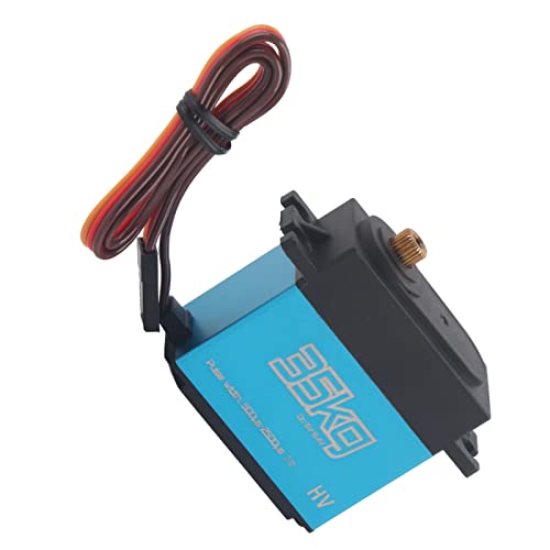 Tbest Digitale RC-Servos, 2 Stück, 35 Kg, Wasserdicht, CorelMotor-Digitalservo, Vollmetallgetriebe-Servo, Hochauflösender Digitalchip für 1/8 1/10 RC-Auto, Schnelle Tbest Digitale RC-Servos, 2 Stück, 35 Kg, Wasserdicht, CorelMotor-Digitalservo, Vollmetallgetriebe-Servo, Hochauflösender Digitalchip für 1/8 1/10 RC-Auto, Schnelle von Tbest
