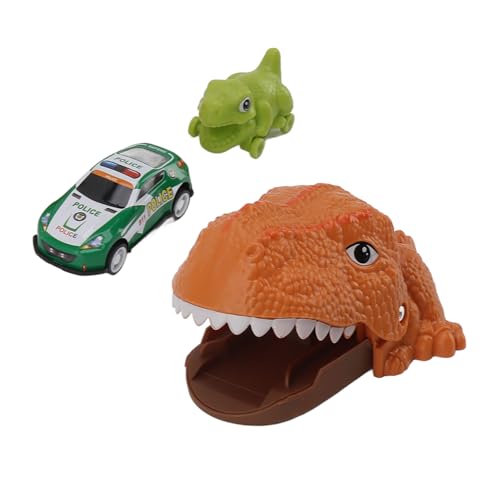 Tbest Dinosaurier -Spielzeugauto -Spaß Press Auswurfspiel für Bildungsgeschenk Jungen Mädchen Interaktives Spielzeug (ORANGE) von Tbest