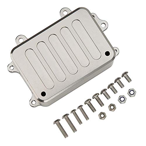 Tbest Empfänger Box, Maßstab 1:10 Fernbedienung Metall Empfänger Box ESC Empfänger Box RC Fahrzeug Zubehör für SCX10 1/10 RC Crawler Kinder Spielzeugauto Tbest Empfänger Box, Maßstab 1:10 Fernbedienung Metall Empfänger Box ESC Empfänger Box RC Fahrzeug Zubehör für SCX10 1/10 RC Crawler Kinder Spielzeugauto von Tbest