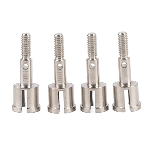Tbest Exquisites Stahlrad -Achsantriebs -Wellen Becher Kit für HSP 1/10 RC Auto Silber, 4pcs, Long Service Life, Superior Performance Upgrade für RC Autoventilatoren Tbest Exquisites Stahlrad -Achsantriebs -Wellen Becher Kit für HSP 1/10 RC Auto Silber, 4pcs, Long Service Life, Superior Performance Upgrade für RC Autoventilatoren von Tbest