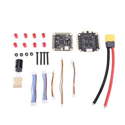 Tbest F405 Flugcontroller, Haltbarkeit 60A ESC -Stapel -Flugcontroller für SpeedyBee Plastic RC Drohne von Tbest