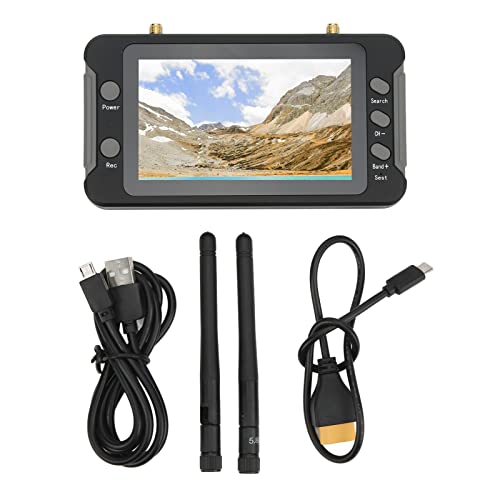 Tbest FPV -Monitor, 4,3 Zoll 5,8 GHz 40Ch DVR -Funktion RC Drone Display -Bildschirm Empfängermonitor mit Automatischer Suche nach Quadcopter Tbest FPV -Monitor, 4,3 Zoll 5,8 GHz 40Ch DVR -Funktion RC Drone Display -Bildschirm Empfängermonitor mit Automatischer Suche nach Quadcopter von Tbest