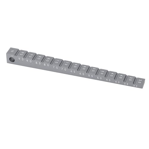 Tbest Fahrhöhenanzeige, Aluminiumlegierung 3-10 Mm RC -Autofahrhöhe. (Ti-Farbe) von Tbest
