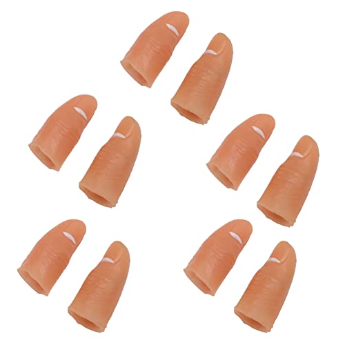 Tbest Fingerlichter Daumen LED LED Leg 5 Paare Fingerleuchten Zum Gehen (Colorful) von Tbest