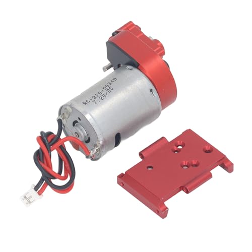Tbest Getriebe, Kompatible Baugruppe Aluminiumlegierung mit Mittlerer Getriebe mit Montageplatte für Hobbyplus 1/18 Auto Tbest Getriebe, Kompatible Baugruppe Aluminiumlegierung mit Mittlerer Getriebe mit Montageplatte für Hobbyplus 1/18 Auto von Tbest