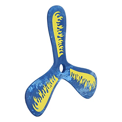 Tbest Interaktives Boomerang-Spielzeug mit Eva-Material mit Hoher Dichte, Sicher für über 6+ Jahre, Ideal für Outdoor-Aktivitäten (Blue) von Tbest