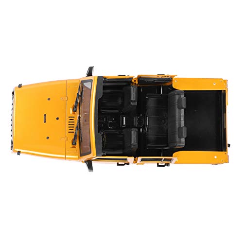 Tbest Karosseriezubehör, 1:10 Karosserie, 313 Mm Radstand für RC-Car-RC-Modell RC-Spielzeug RC-Modellauto (Yellow) von Tbest