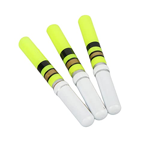 Tbest LED -BNG -Lichter, Übungsräder, 3pcs Zylindrische Nachtfischer (Green) von Tbest