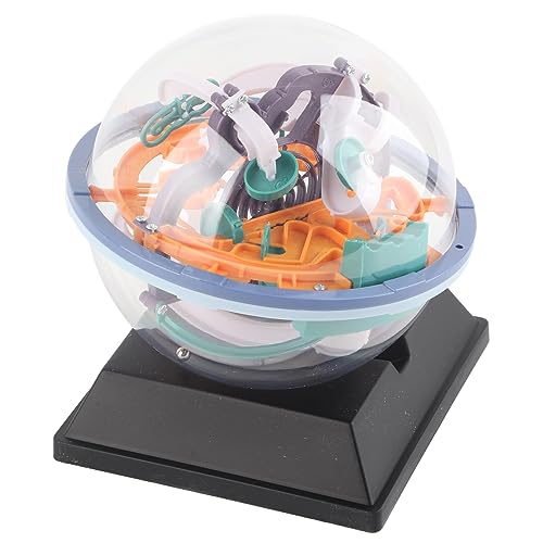 Tbest Machen Sie das Puzzle -Labyrinth -Ball Spiel für Heim und Spielplatzunterhaltung Bildungsspielzeug Verstärken Räumliches Denken und Hand Augen Koordination (Mittlerer Rang 100 Hindernisse) von Tbest