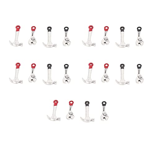 Tbest Mini Dollhouse Wrench Hammer Kit Exquisites Arbeitskunst Miniaturreparaturwerkzeuge für Doll House Warehouse -Besitzer Plastik 20pcs Tbest Mini Dollhouse Wrench Hammer Kit Exquisites Arbeitskunst Miniaturreparaturwerkzeuge für Doll House Warehouse -Besitzer Plastik 20pcs von Tbest
