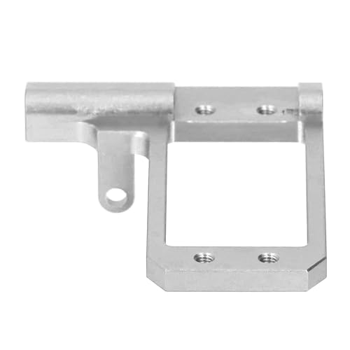 Tbest Mount für 1/10 RC Servo Aluminiumlegierung 4 Link Adapter Zubehör Upgrade -Teile für Phoenix F10 VP Car (Silver) von Tbest