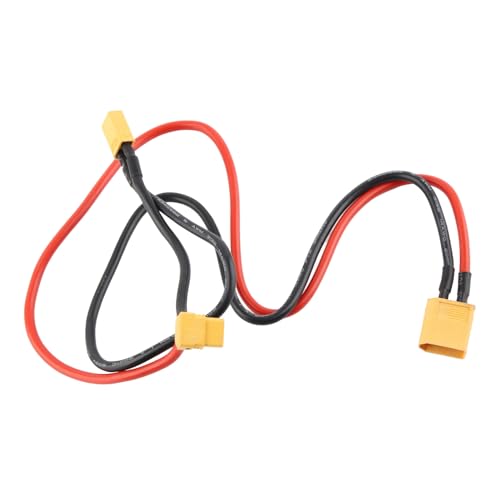 Tbest NetzElkabel, Feuerfestes Silikon-netzElkabel XT60-Buchse Auf XT30-90-Boroman-Stromanschluss Elektro Roller Tbest NetzElkabel, Feuerfestes Silikon-netzElkabel XT60-Buchse Auf XT30-90-Boroman-Stromanschluss Elektro Roller von Tbest