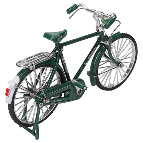 Tbest -Ornamente, Vintage Bike Model High Simulation Rotatable Wheel Exquisit Details Mini Bike -Modell für die Dekoration des Schreibtischbuchhandels von Tbest