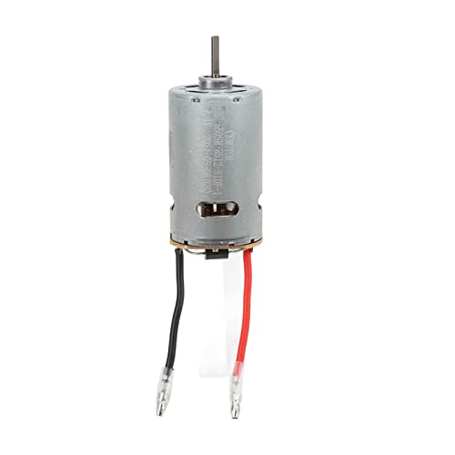 Tbest RC 104001-1924 Gebürstetem Motor Langlebige Upgrade -Teile für Wltoys 104001 1/10 RC -Auto, Metalllegierung Silber 1 X Motor von Tbest