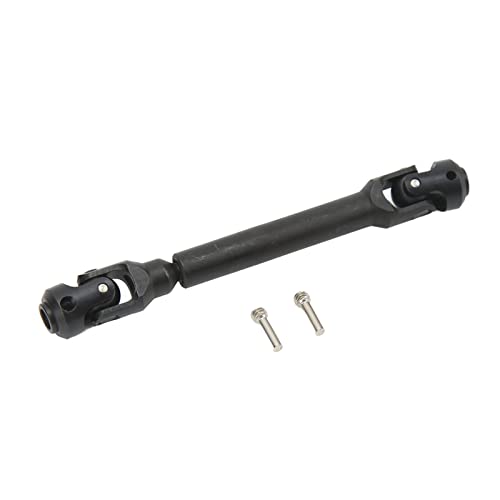 Tbest RC -Antriebswelle Einstellbar Rostfeste Stahl für 1/10 RC -Kletterwagen, überträgt die Leistung für Axial SCX10, Schwarz, 1 X Welle für Enthusiasten (97–137 mm) von Tbest