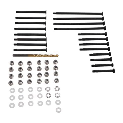 Tbest RC -Auto -Hängebrassungs -Armspin -Set, 45 Stahl Vorderen Hinterarmzubehör für 1/5 6s 8S 1/6 XRT RC -Autos von Tbest