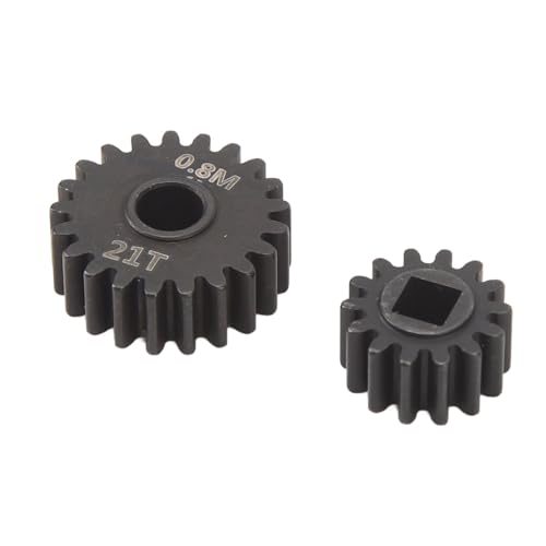 Tbest RC -Auto -Reduktionsgetriebe, Reduktionsrad für Axiales Capra -Stahlreduzierungsgetriebe Nahtloses Netz für Axial Capra, SCX10 III RC -Auto von Tbest