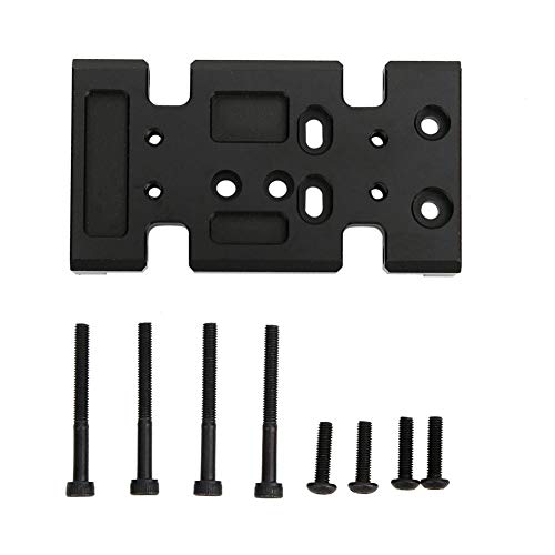 Tbest RC Bodenplatte, Bodenplatte/Split Metall Baseboard für HSP94180 bis D90 1:10 RC Crawler Car Zubehör Für Automodelle Tbest RC Bodenplatte, Bodenplatte/Split Metall Baseboard für HSP94180 bis D90 1:10 RC Crawler Car Zubehör Für Automodelle von Tbest
