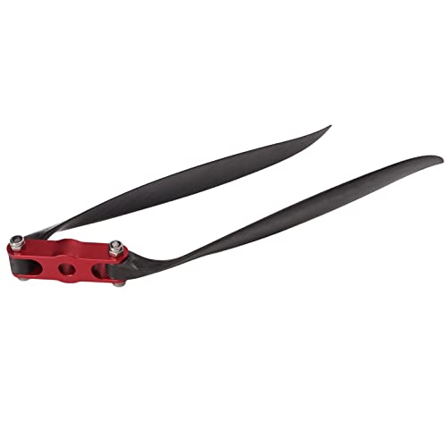 Tbest RC Carbonfaserfaltpropeller Hohe Torsionssteifigkeit 325 Mm Lang 2 Klingen für Feste Flügel, Echtes Kohlefasermaterial für Allgemeine Installationsgrößen Verschiedener Motormarken Tbest RC Carbonfaserfaltpropeller Hohe Torsionssteifigkeit 325 Mm Lang 2 Klingen für Feste Flügel, Echtes Kohlefasermaterial für Allgemeine Installationsgrößen Verschiedener Motormarken von Tbest