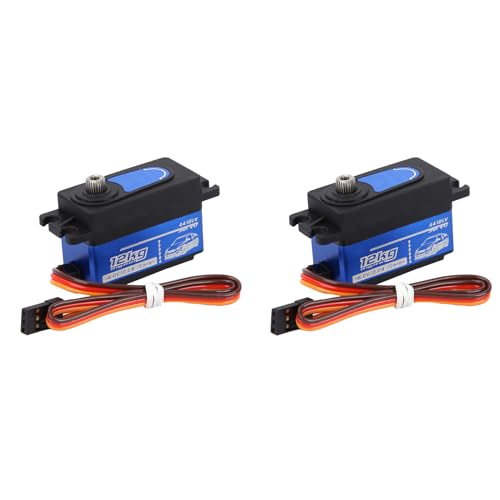 Tbest RC Digital Servo, Großes Torsionsmetallgetriebe 1:10 Fernbedienung Drift 12 Kg Digital Servo für RC Flugzeug Auto Boot Tbest RC Digital Servo, Großes Torsionsmetallgetriebe 1:10 Fernbedienung Drift 12 Kg Digital Servo für RC Flugzeug Auto Boot von Tbest