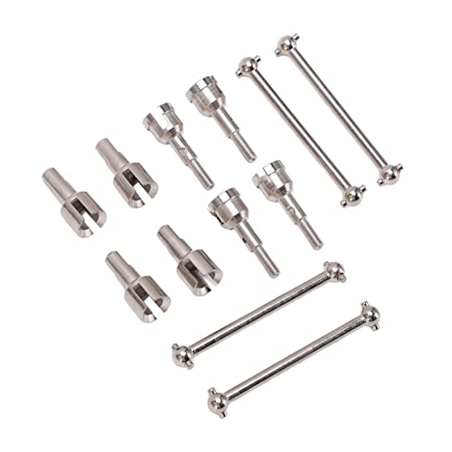 Tbest RC Dogbone Axle Diff Cup Set, RC Dogbone ADiff Cup Gelenkachse für WLtoys A949 A959 A969 A979 K929 und Andere 1/18 RC Car (Silver) von Tbest