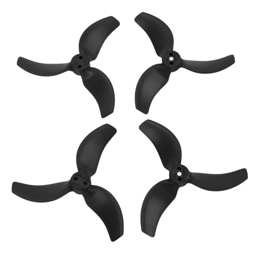Tbest RC -Drohnen -Propeller, PC Leichte 3 Blätter Propeller Ersatz für Avata 2 3032s FPV -Drohne (2 Paare) (Black) von Tbest