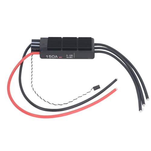 Tbest RC -Drohnenmotor Controller, Aluminiumlegierung 150A Multi -Achse Elektronisch -bürstenloser Esc 5‑12 für RC -Flugzeugdrohne von Tbest