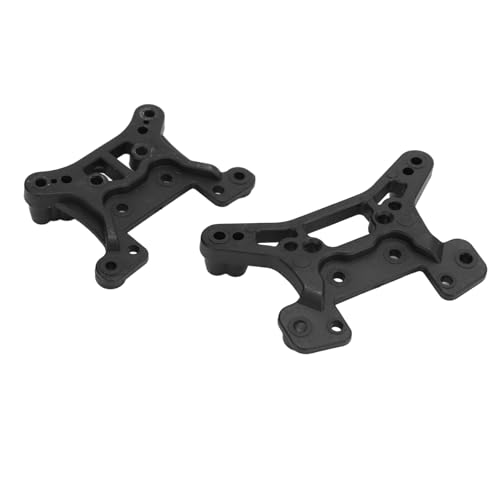 Tbest RC Front Heck Stoßdämpferplatte, Plastik RC Stoßturm -Board -Absorptionsturmplatine für Wltoys 124008 124010 von Tbest