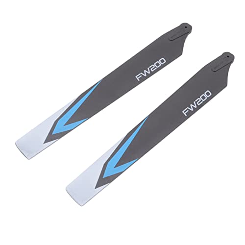 RC Hubschrauber Propeller Ersatzblatt Fernbedienung Hubschrauber Propeller Geräuscharm für FW200 (Blue) von Tbest
