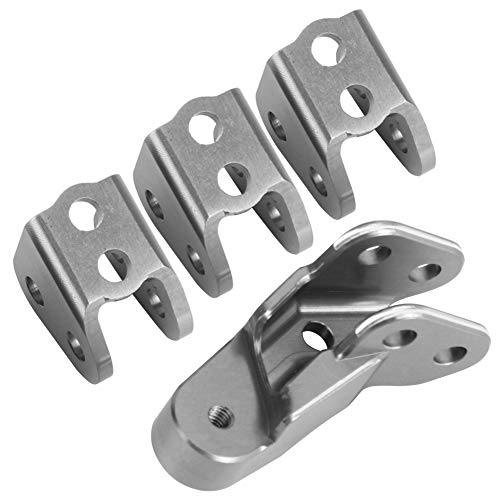 Tbest RC Kupplungsmontage, Aluminiumlegierung Kupplung Achsenmontage Erhöht Teile Für Redcat II Gen8 RC Auto (Ti Color) von Tbest