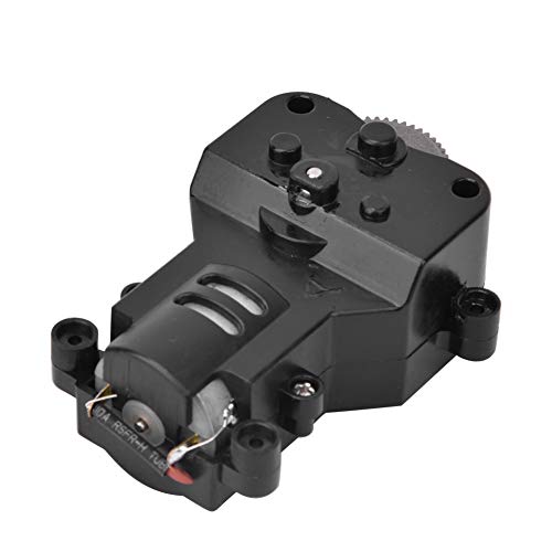 RC-Lenkgetriebe, RC-Teile Upgrade-Lenkgetriebezubehör für RC Alloy Engineering Car-Ersatzzubehör (Black) von Tbest