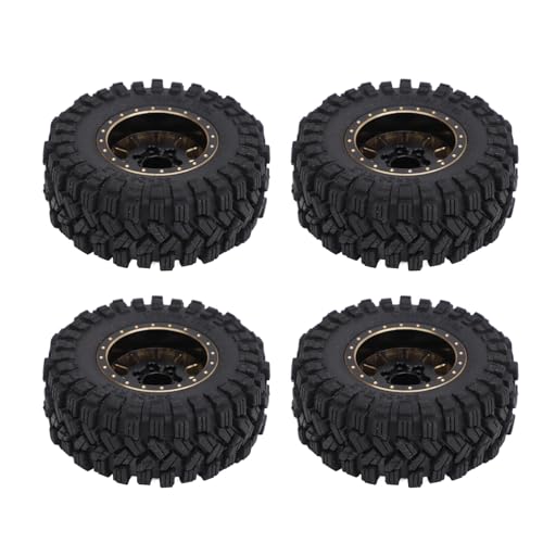 Tbest RC -Reifen, Upgrades Erhöhte Stabilität 4pcs 1,2 Zoll Messing Rand Wheel Hub -Hub -Reifen für SCX24 FMS24 1/24 RC CAR Tbest RC -Reifen, Upgrades Erhöhte Stabilität 4pcs 1,2 Zoll Messing Rand Wheel Hub -Hub -Reifen für SCX24 FMS24 1/24 RC CAR von Tbest