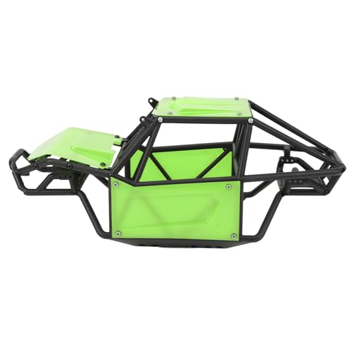 Tbest RC Roll Cage Body Shell, Nylon RC Car Frame Body Body Roll Cage für Axiale SCX10 II 90046 UTB10 Capra 1/10 RC Crawler Upgrade Teil (Green) von Tbest