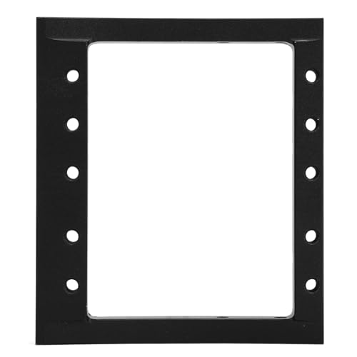 Tbest RC Servo Mount Bracket, Aluminiumlegierung Stabile Struktur -Stoßfängerhalterung für 1/10 Remote Comtrol Crawler (Black) von Tbest