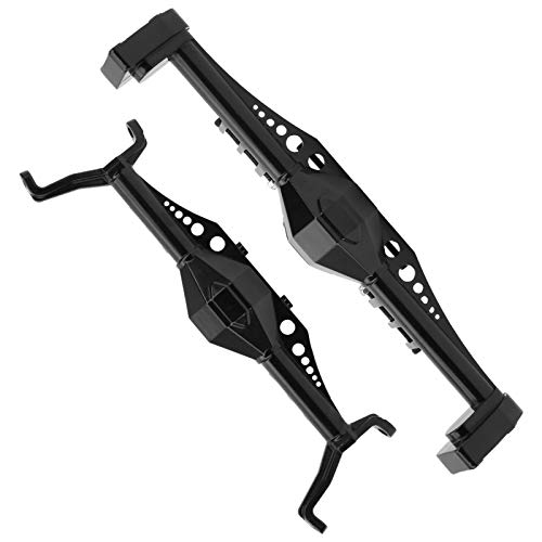 Tbest RC Vorder-Hinterachsgehäuse RC Crawler Autoteile Zubehör Haltbarkeit Vorder-Hinterachsgehäuse für Axial Capra 1.9 UTB (Black) von Tbest