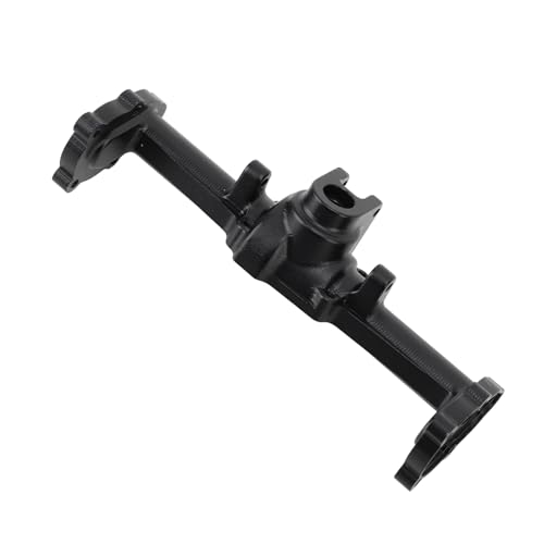 Tbest Rc Autozubehör Aluminium Legierung Langlebiges überlegenes Vorderachse Gehäuse für Hobby Plus 1/18 4wd Cp18p Rc Auto (Black) von Tbest
