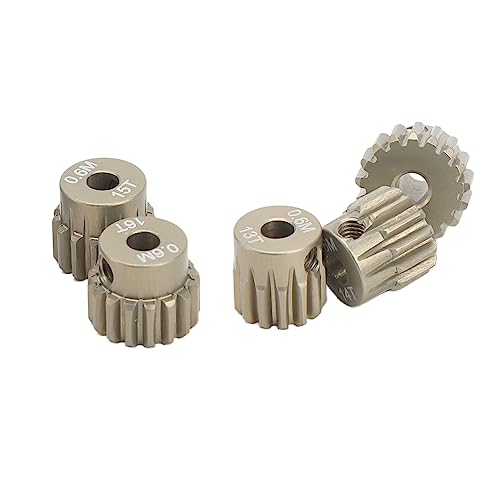 Tbest Ritzelsatz, 0,6 M Aluminiumlegierung Bohrung 3,175 mm 13T 14T 15T 16T 17T Motor Getriebe Kettenrad SCX10 1/8 1/10 Tbest Ritzelsatz, 0,6 M Aluminiumlegierung Bohrung 3,175 mm 13T 14T 15T 16T 17T Motor Getriebe Kettenrad SCX10 1/8 1/10 von Tbest