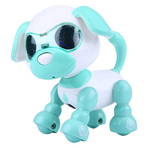 Tbest Roboter-Hund, Smart Puppy Toys LED-Rekordroboter-Haustier für Kinder Kinder(Grün) von Tbest