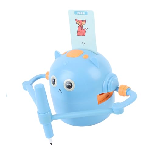 Tbest Roboter Zeichnen, Pädagogische Interaktive Intelligente Automatische Frühe Bildung Roboterspielzeug für Zeichnen (Blue) von Tbest