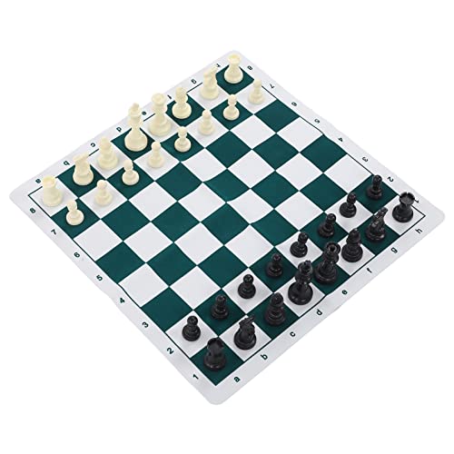 Tbest Schach -Set Tragbares PP Material Schachspiel Brettspiel für Erwachsene Party Camping Entspannen Tbest Schach -Set Tragbares PP Material Schachspiel Brettspiel für Erwachsene Party Camping Entspannen von Tbest