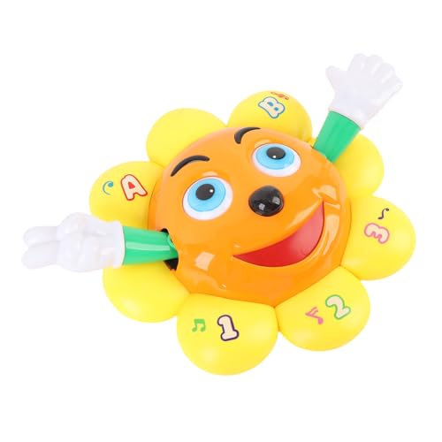 Tbest Sonnenblumenspielzeug, Rotierendes Sonnenblumen Licht und Musik, sicheres Abs-Sensory-Spielzeug, Multisensorische Fähigkeitsentwicklung für Kleinkinderschlitzenspiele mit Kompaktem Tbest Sonnenblumenspielzeug, Rotierendes Sonnenblumen Licht und Musik, sicheres Abs-Sensory-Spielzeug, Multisensorische Fähigkeitsentwicklung für Kleinkinderschlitzenspiele mit Kompaktem von Tbest