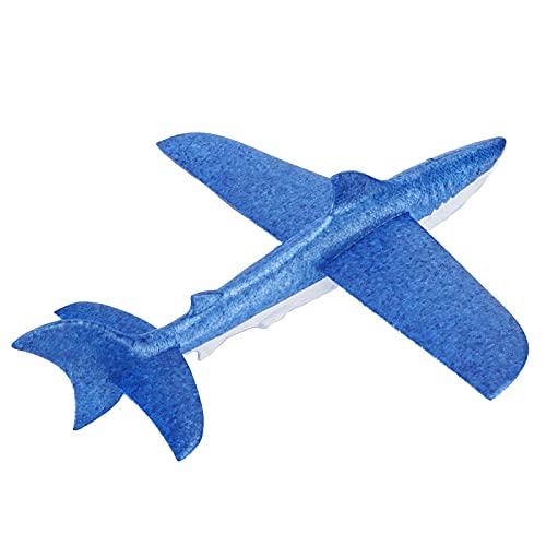Tbest Spielzeugflugzeuge Unangemessene Flexible EPP -Schaummodell für Im Freien Sport Blau, Pack von 3 von Tbest