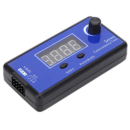 Tbest Sportinggoods Automodell-Zubehör-Tester, Servo-ESC-Tester, Multifunktionaler Bürstenmotor-Tester für RC-Flugzeug, Auto, Boot Tbest Sportinggoods Automodell-Zubehör-Tester, Servo-ESC-Tester, Multifunktionaler Bürstenmotor-Tester für RC-Flugzeug, Auto, Boot von Tbest