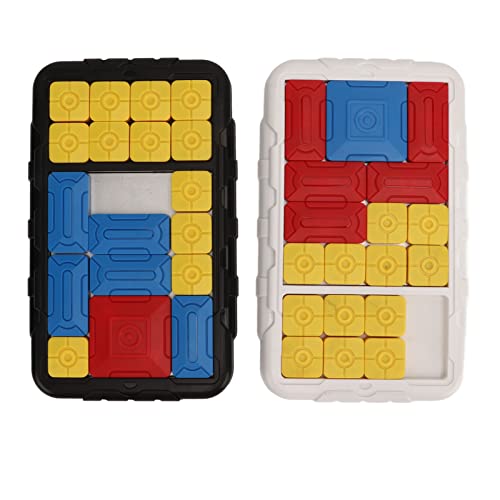 Tbest Super Slide Games Leichte Hirnteaser -Rätsel für Erwachsene, Ergonomisches Design für Bequeme Trage, Geeignet für Alle Altersgruppen - Kunststoff von Tbest